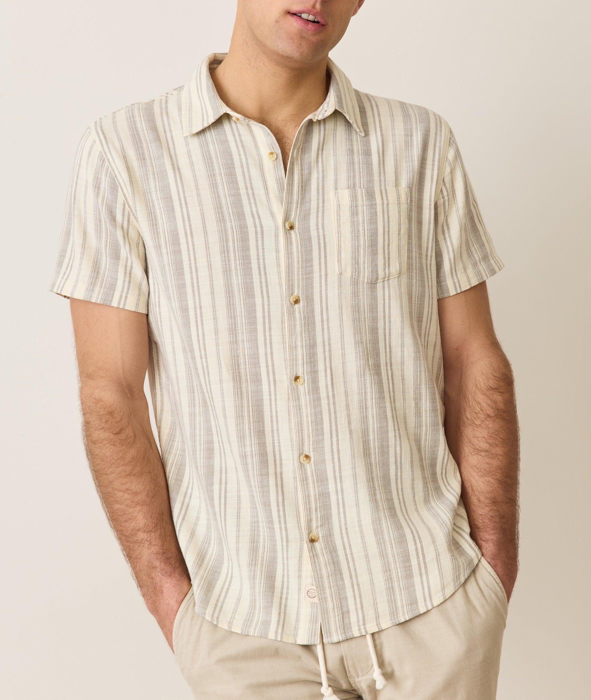 Stretch Selvage Short Sleeve Shirt Product Image