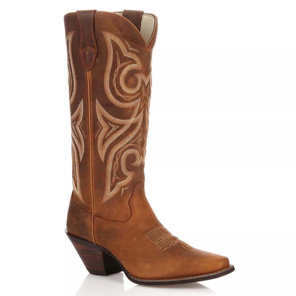Durango Crush Jealousy Women's Cowboy Boots, Size: 9 Medium, Red Product Image