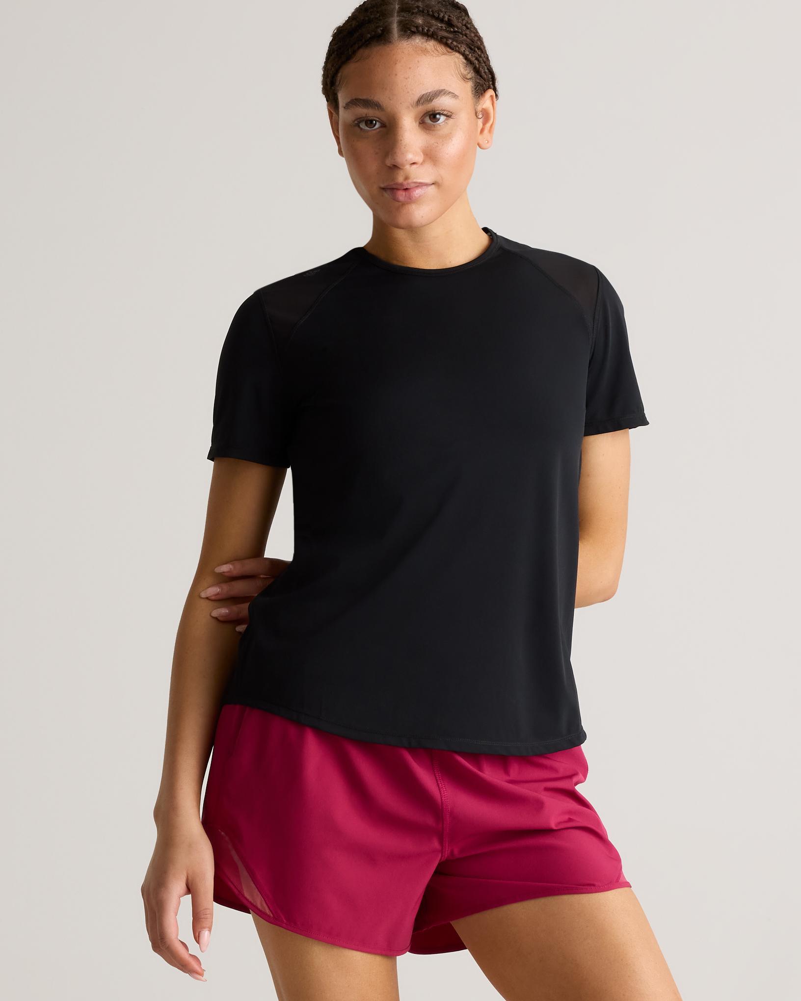 Quince | Women's Essential Run T-Shirt Size XL, Nylon/Spandex Product Image