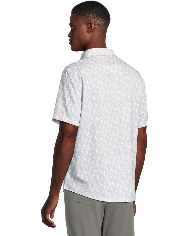 Short Sleeve Diamond Print Shirt Product Image