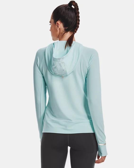 Women's UA OutRun The Cold Hooded ½ Zip Product Image