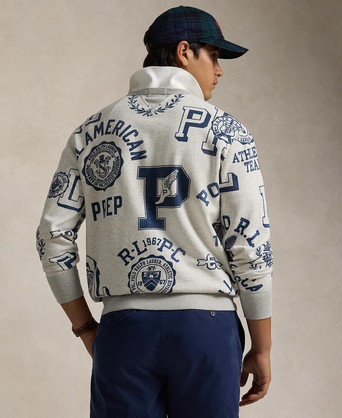 Mens Logo Cotton-Blend Fleece Sweatshirt Product Image