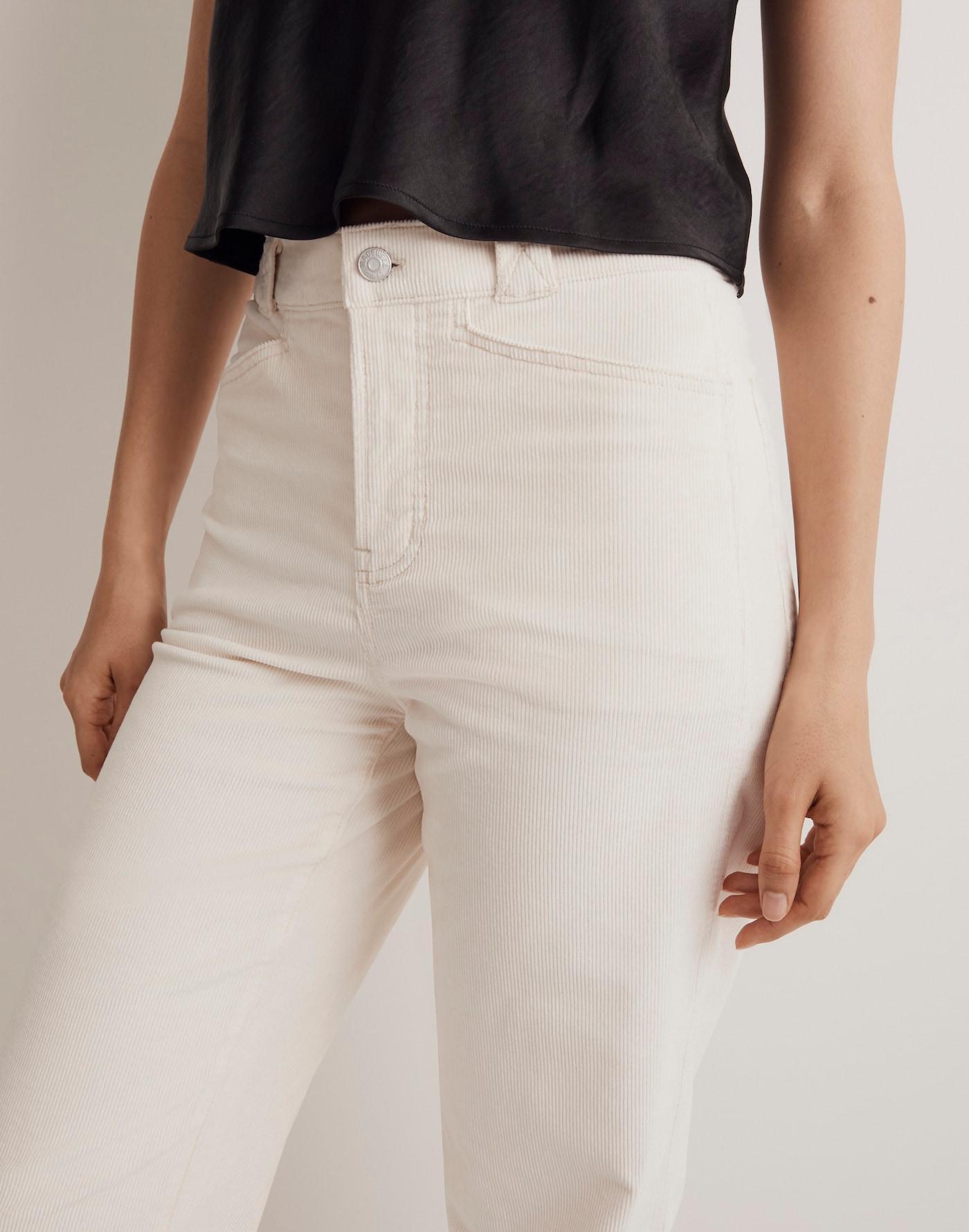 Petite Emmett 2.0 Wide-Leg Pants in Corduroy Product Image