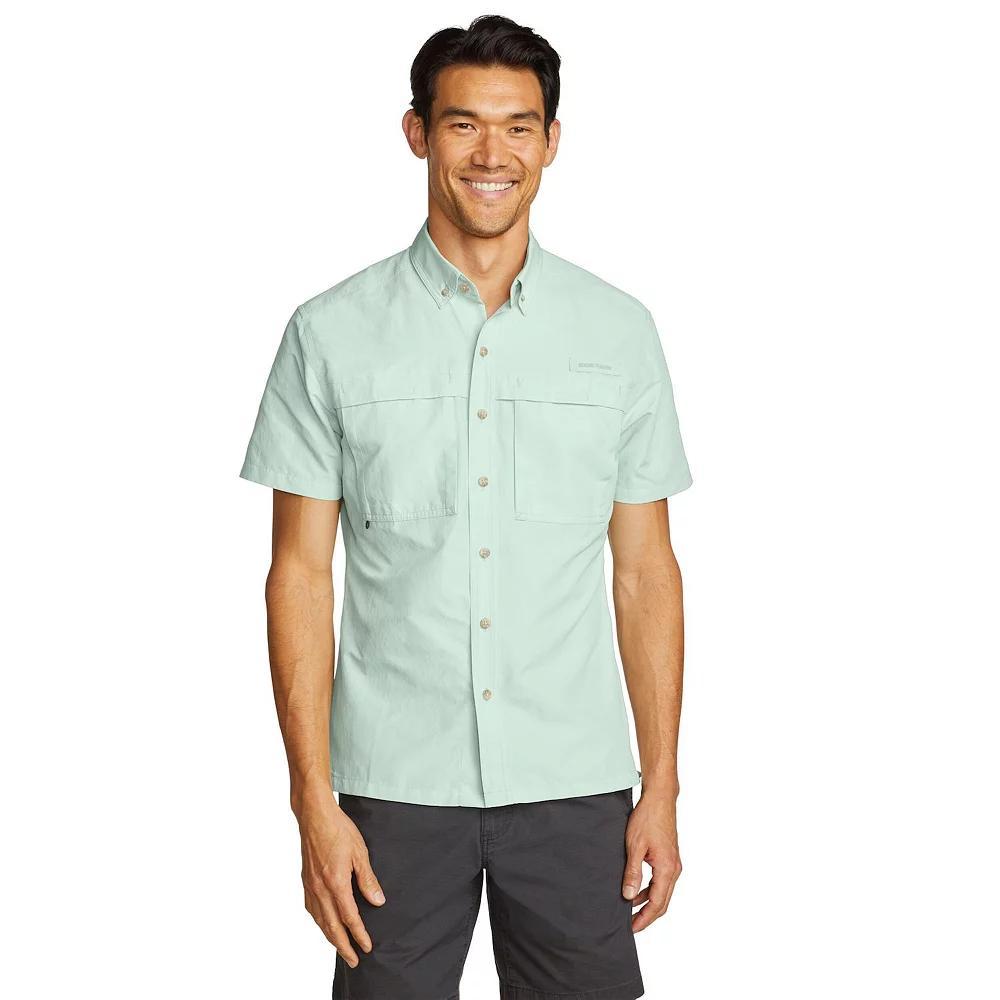 Mens Eddie Bauer Short Sleeve Rainier Ripstop Shirt Product Image