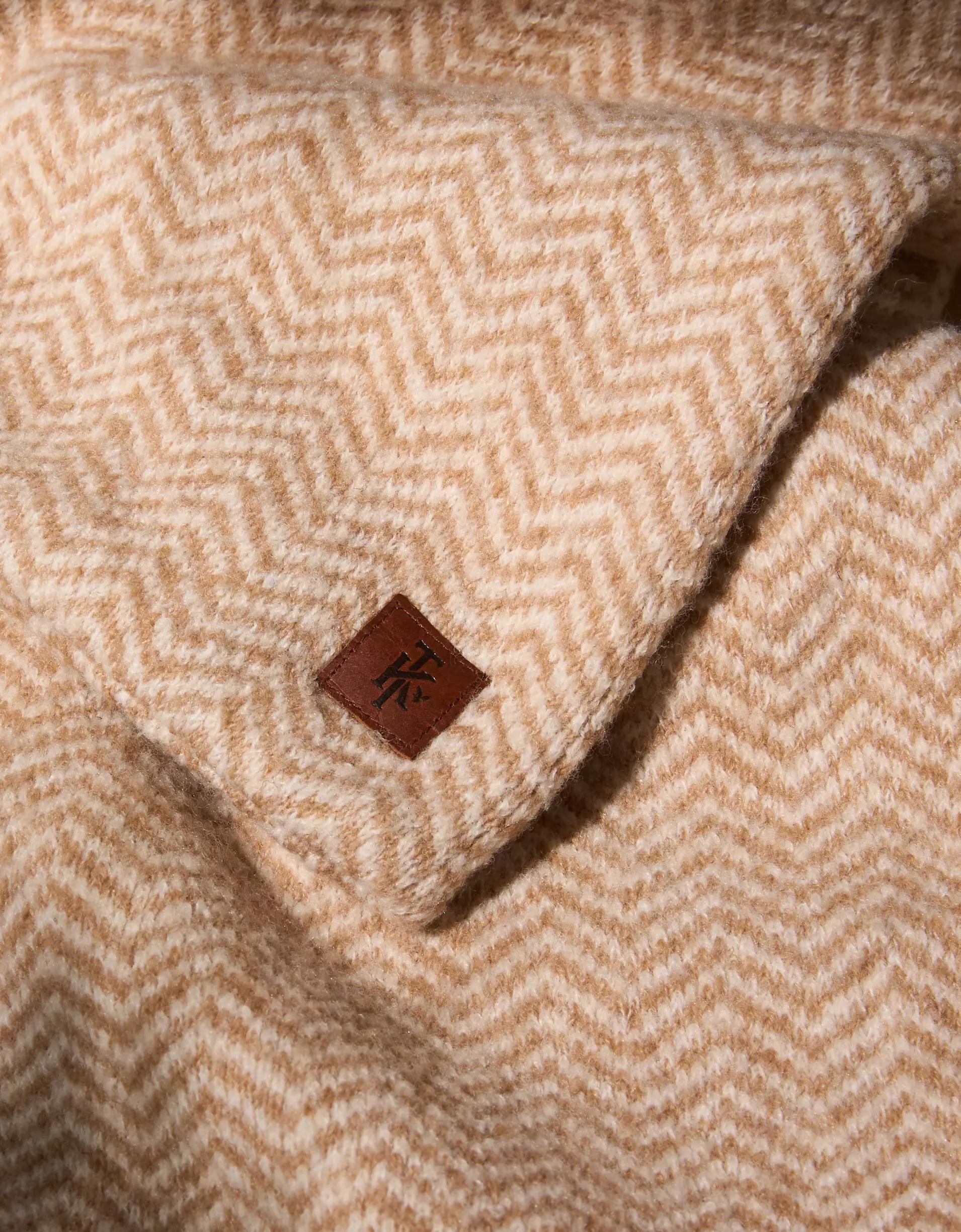 AE x Tru Kolors Knit Herringbone Scarf Product Image