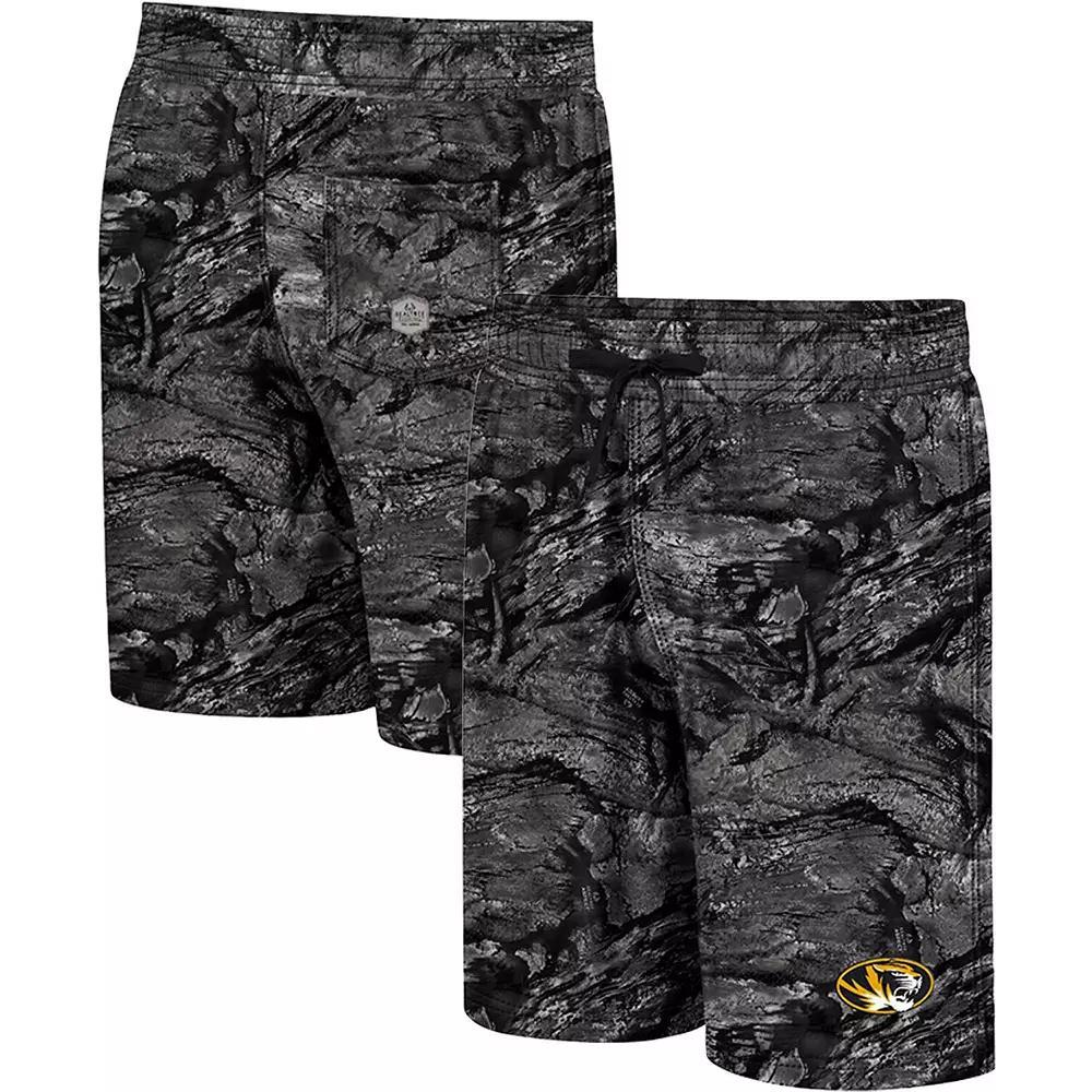 Men's Colosseum Charcoal Maryland Terrapins Realtree Aspect Ohana Swim Shorts, Size: Large Product Image