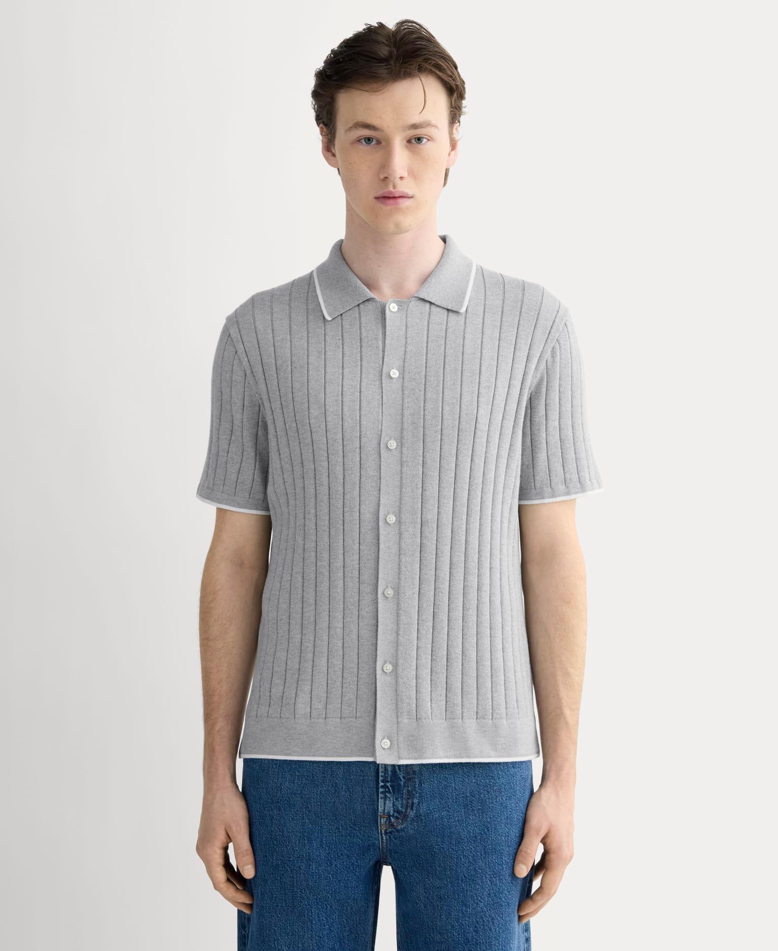 The No-Sweat Button-Down Polo Product Image