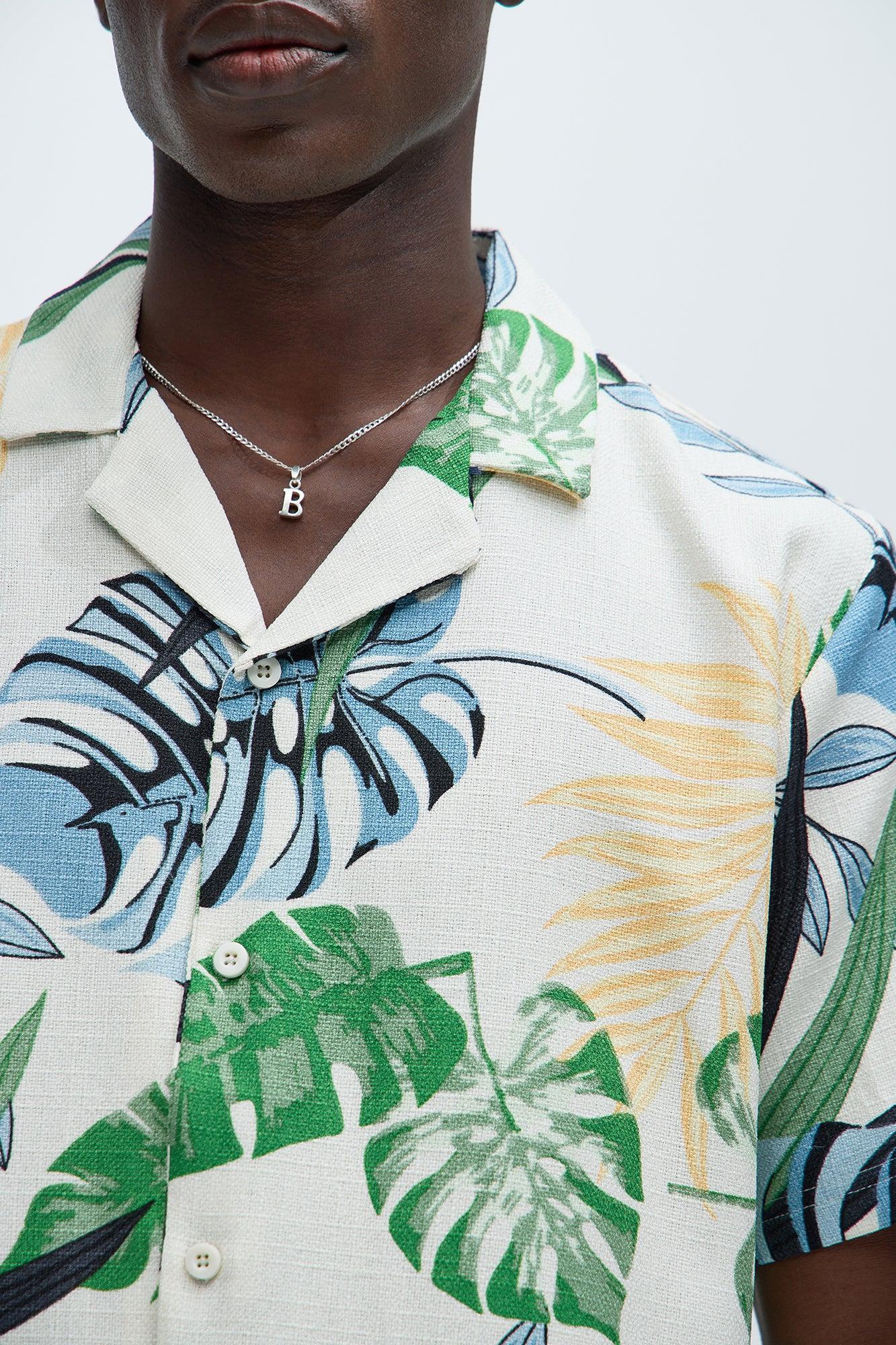 Leaf It Shirt - Off  White/combo Product Image