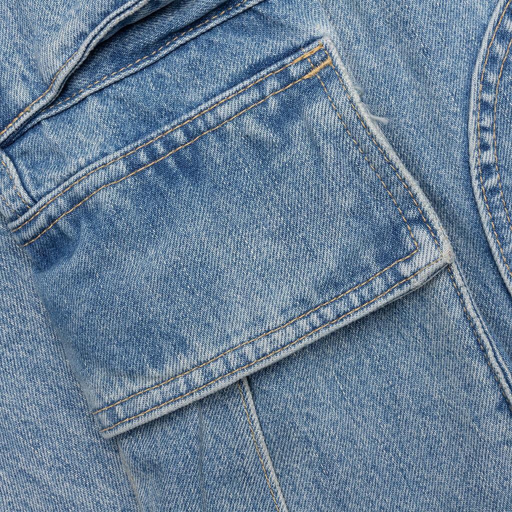 Denim Logo Cargos - Light Wash Male Product Image