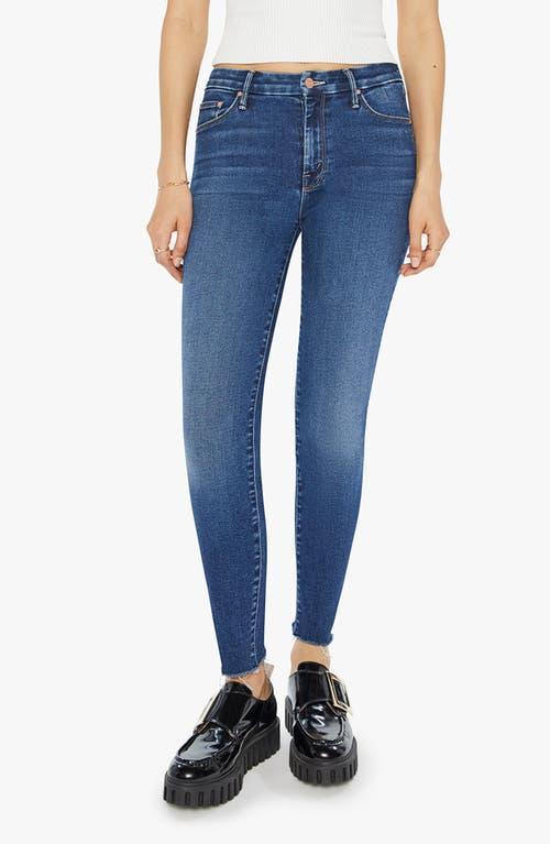 The Looker Ankle Fray Yakkity Yak Jeans In Blue Product Image