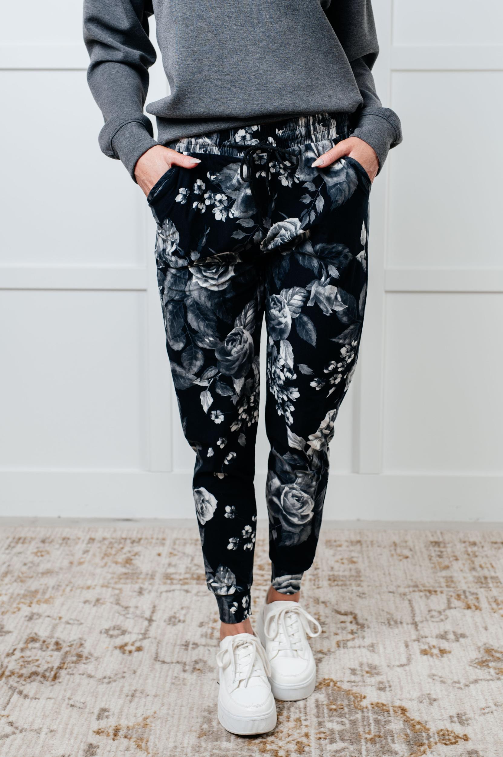 Your New Favorite Joggers in Rose Print (Online Exclusive) Product Image