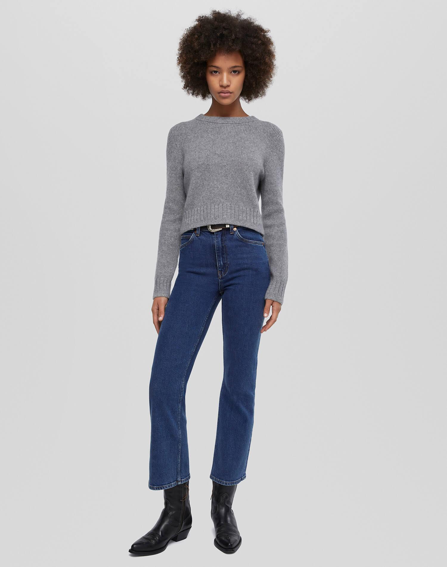 Comfort Stretch 70s Crop Boot - Faded Rider Product Image
