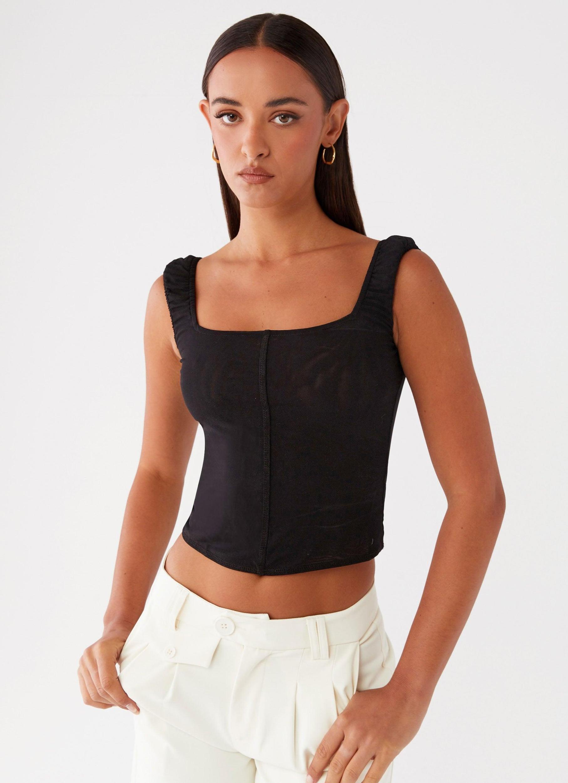 Kaden Top - Black Product Image