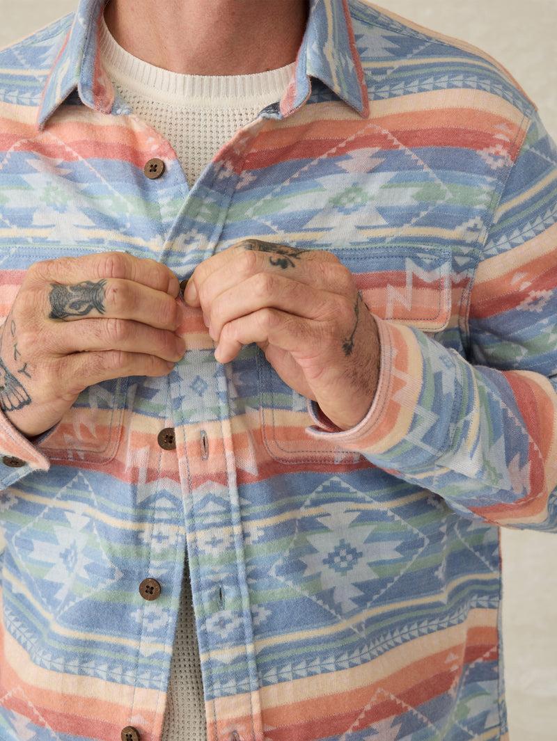 Doug Good Feather Canyon Overshirt - Dusk Star Glow Product Image