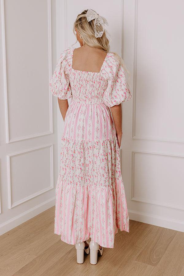 Graceful Appearance Floral Maxi Dress Product Image