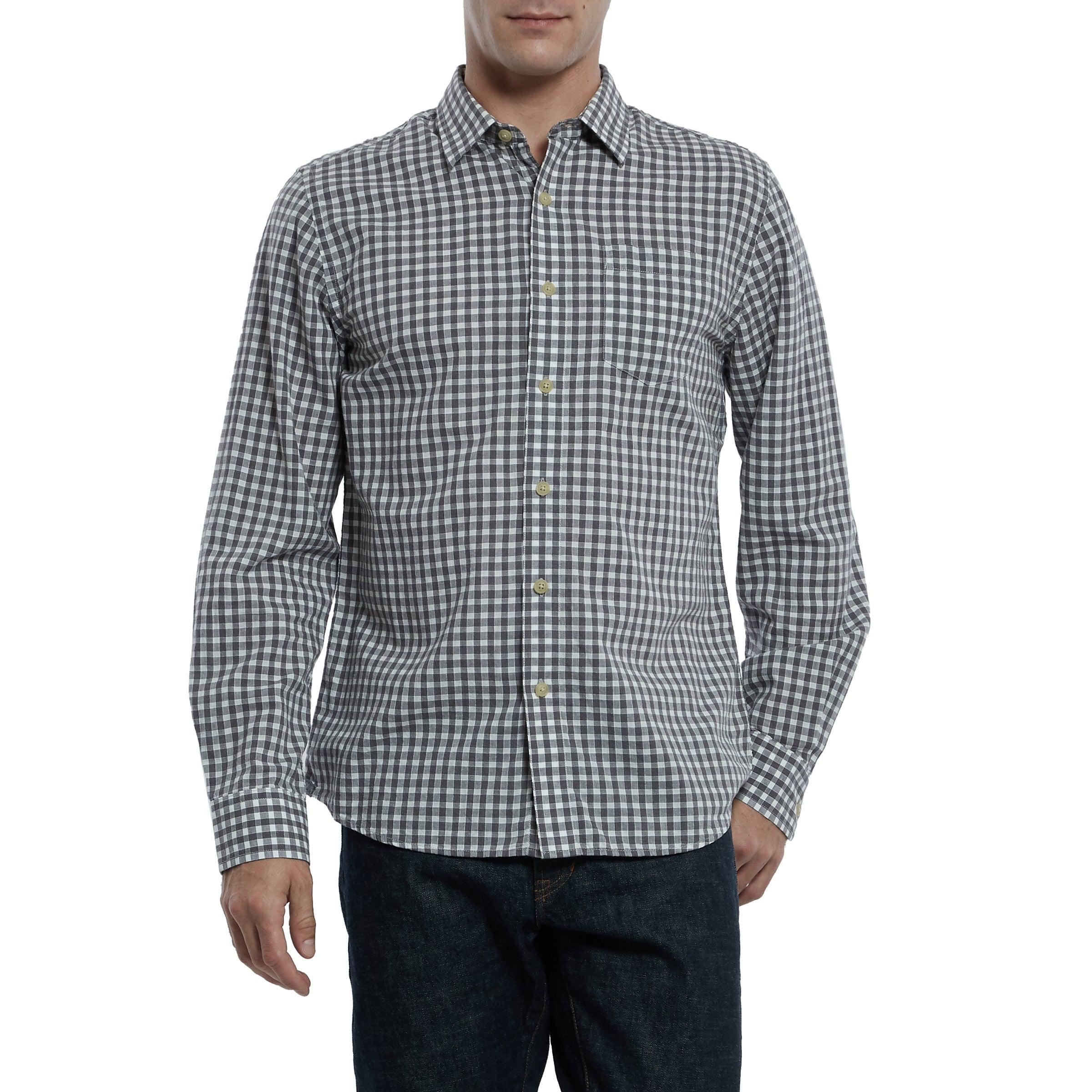 Preston Gingham Shirt - Charcoal Gingham (Final Sale)* Product Image