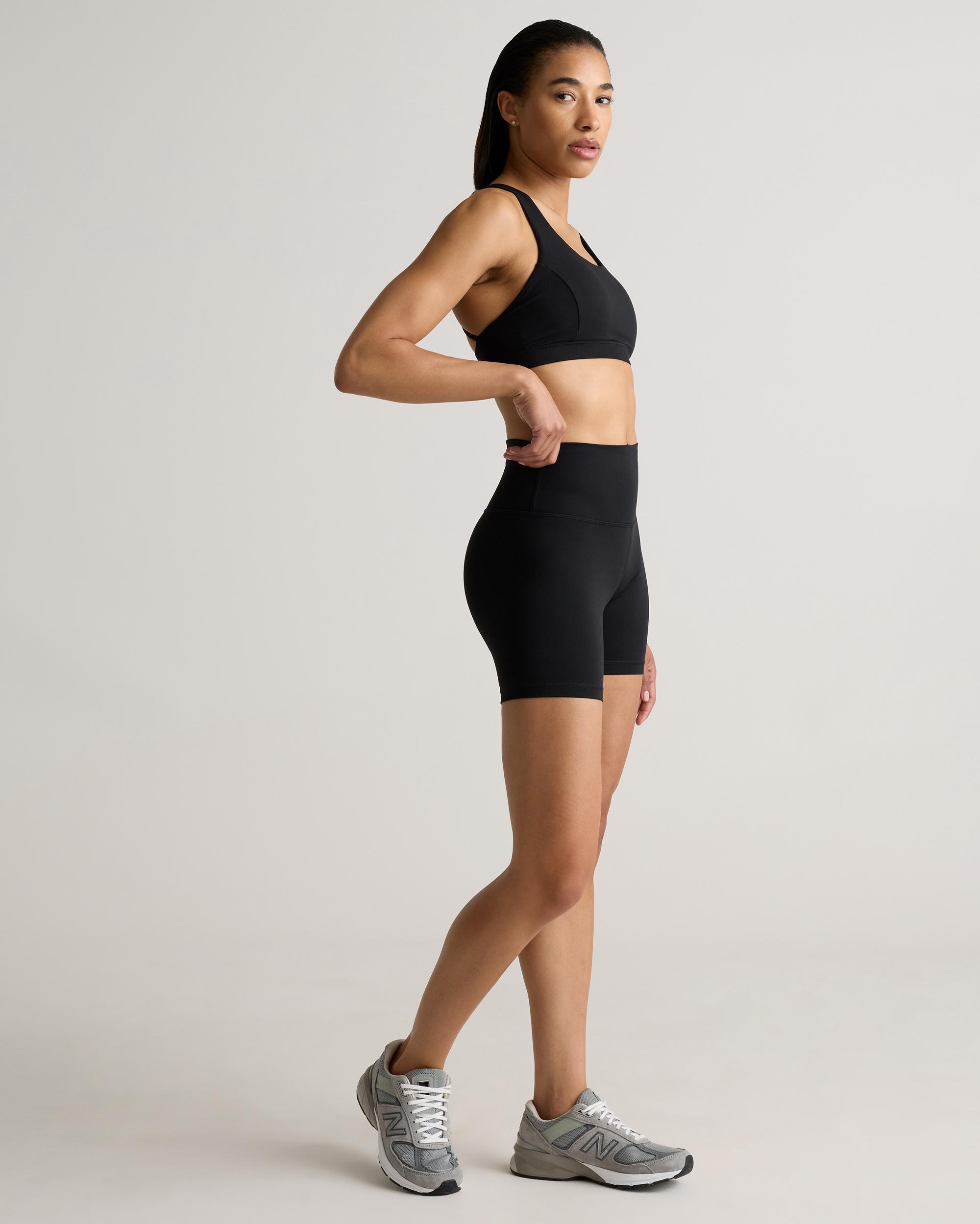 Quince | Women's Power-Up High-Rise Training Short Nylon/Spandex Product Image