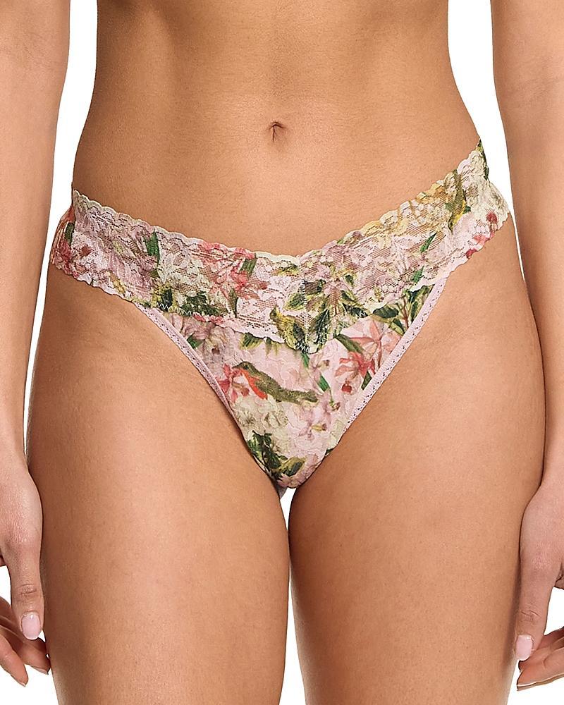 Hanky Panky Signature Lace Printed Original Rise Thong (Staycation) Women's Underwear Product Image