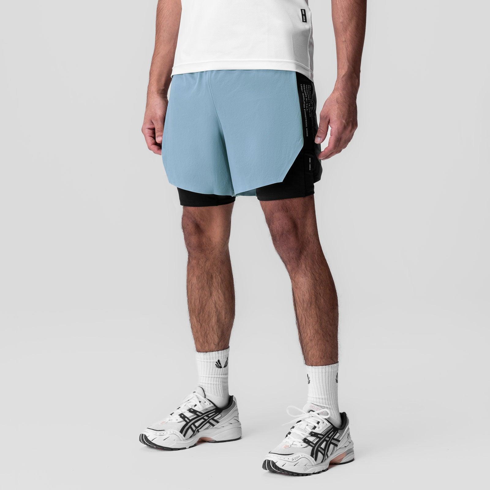 0953. Aerotex™ Hybrid Liner Short - Light Sky Product Image