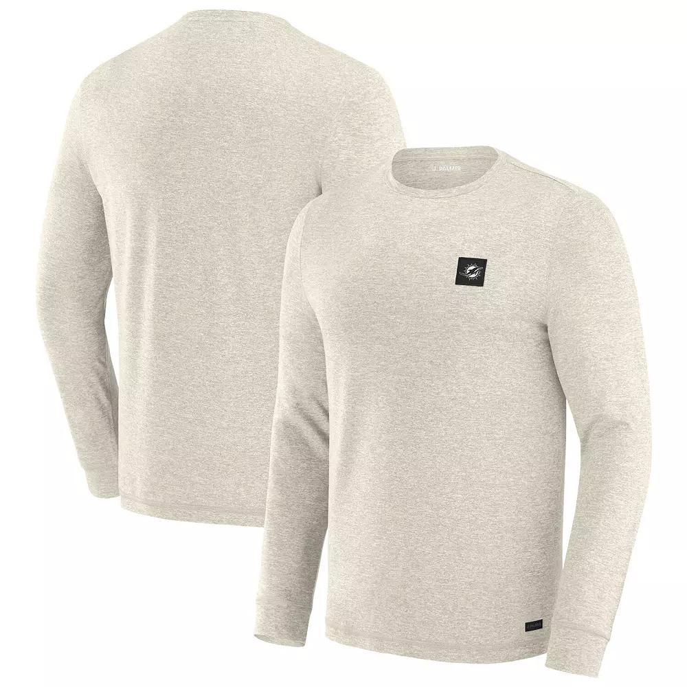 Men's J. Palmer White Miami Dolphins Four Down Long Sleeve T-Shirt, Size: 3XL Product Image