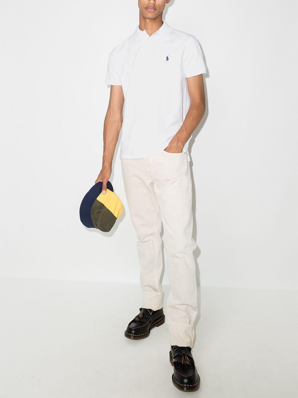 logo-embroidered polo shirt Product Image