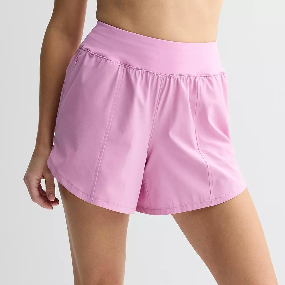 Women's Tek Gear® Multi-Purpose Shorts, Size: XL, Purple Macaroon Product Image