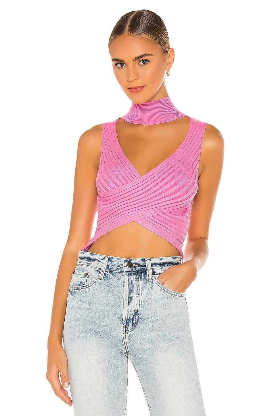 Alora Wrap Top superdown Product Image
