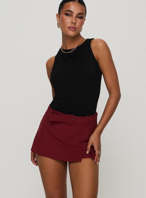 Centre Stage Cut Out Bodysuit Black Product Image