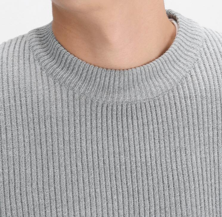 RT No. 3407 KNITTED ROUND NECK SWEATER Product Image