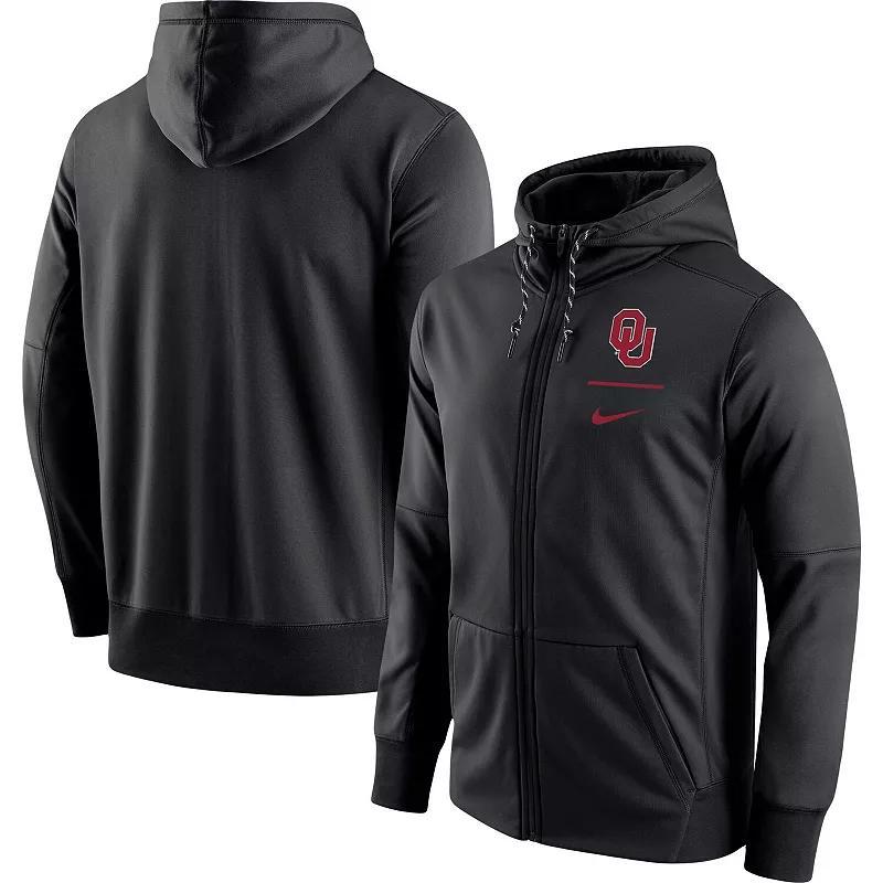 Mens Nike Crimson Alabama Crimson Tide Logo Stack Performance Full-Zip Hoodie Product Image