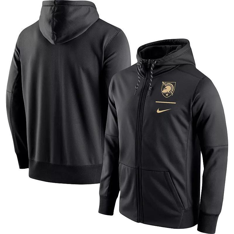 Mens Nike Crimson Alabama Crimson Tide Logo Stack Performance Full-Zip Hoodie Product Image