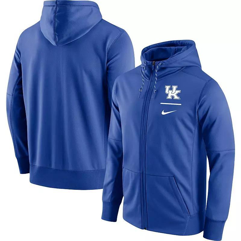 Mens Nike Crimson Alabama Crimson Tide Logo Stack Performance Full-Zip Hoodie Product Image
