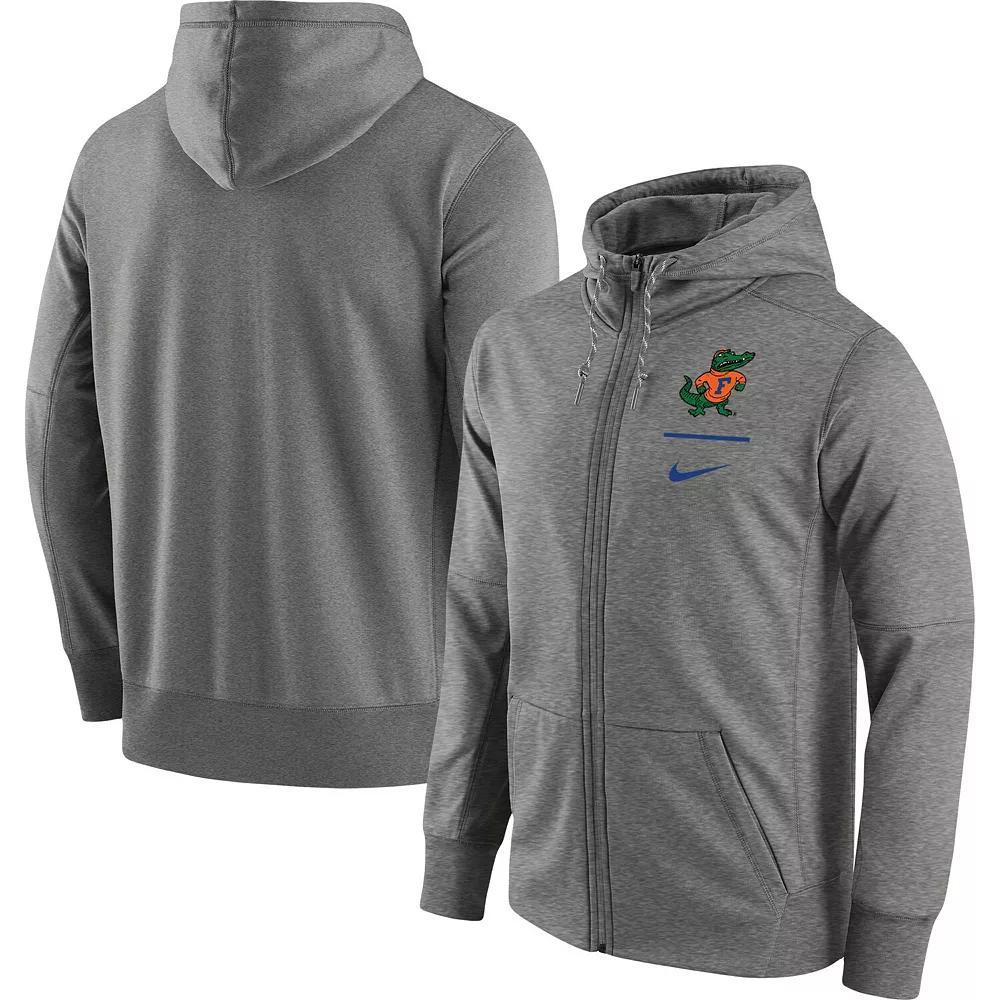 Men's Nike Royal Florida Gators Logo Stack Performance Full-Zip Hoodie, Size: 2XL, Blue Product Image