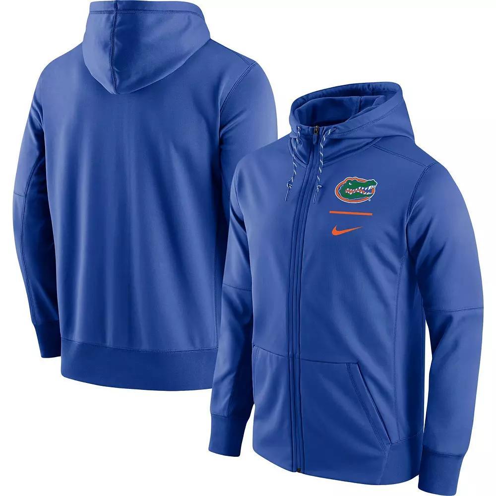 Men's Nike Royal Florida Gators Logo Stack Performance Full-Zip Hoodie, Size: 2XL, Blue Product Image