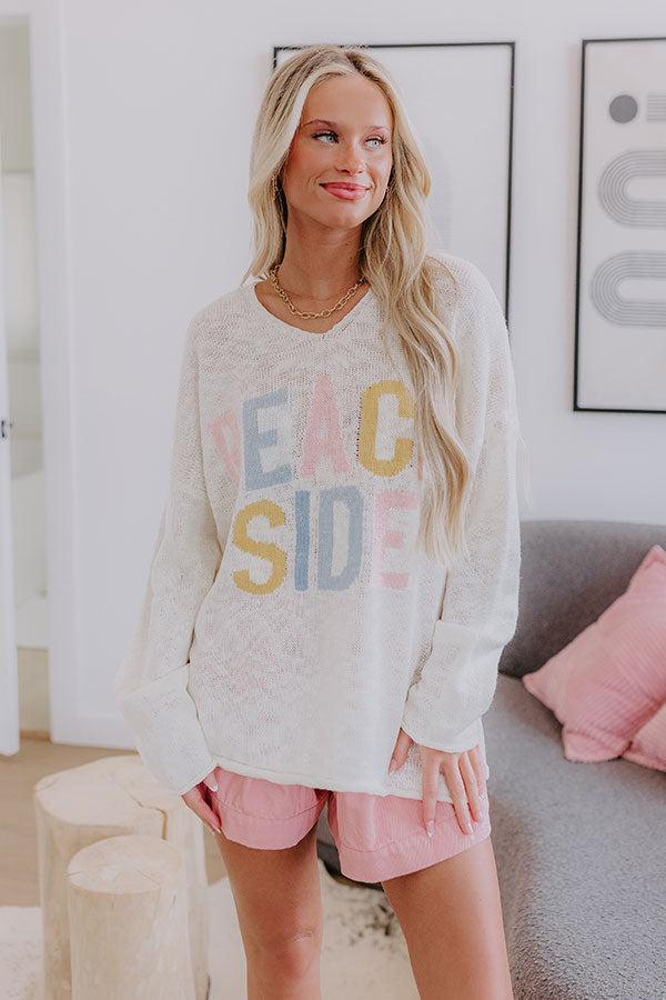 Beachside Knit Sweater Product Image