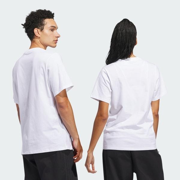 adidas Trefoil Lift Tee (Gender Neutral) White M Unisex Product Image