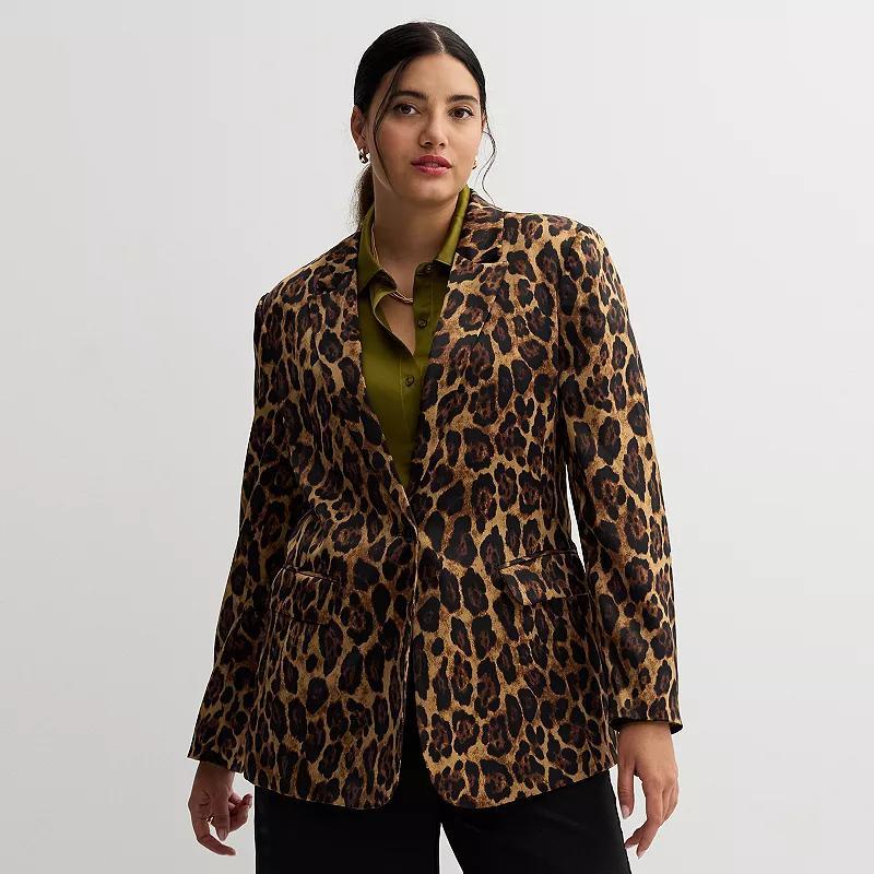 Womens INTEMPO Long Boyfriend Blazer Product Image