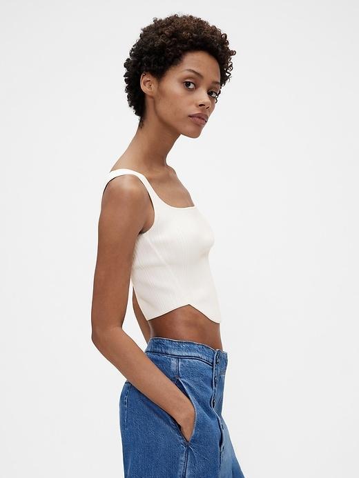 GapStudio Knit Corset Top Product Image