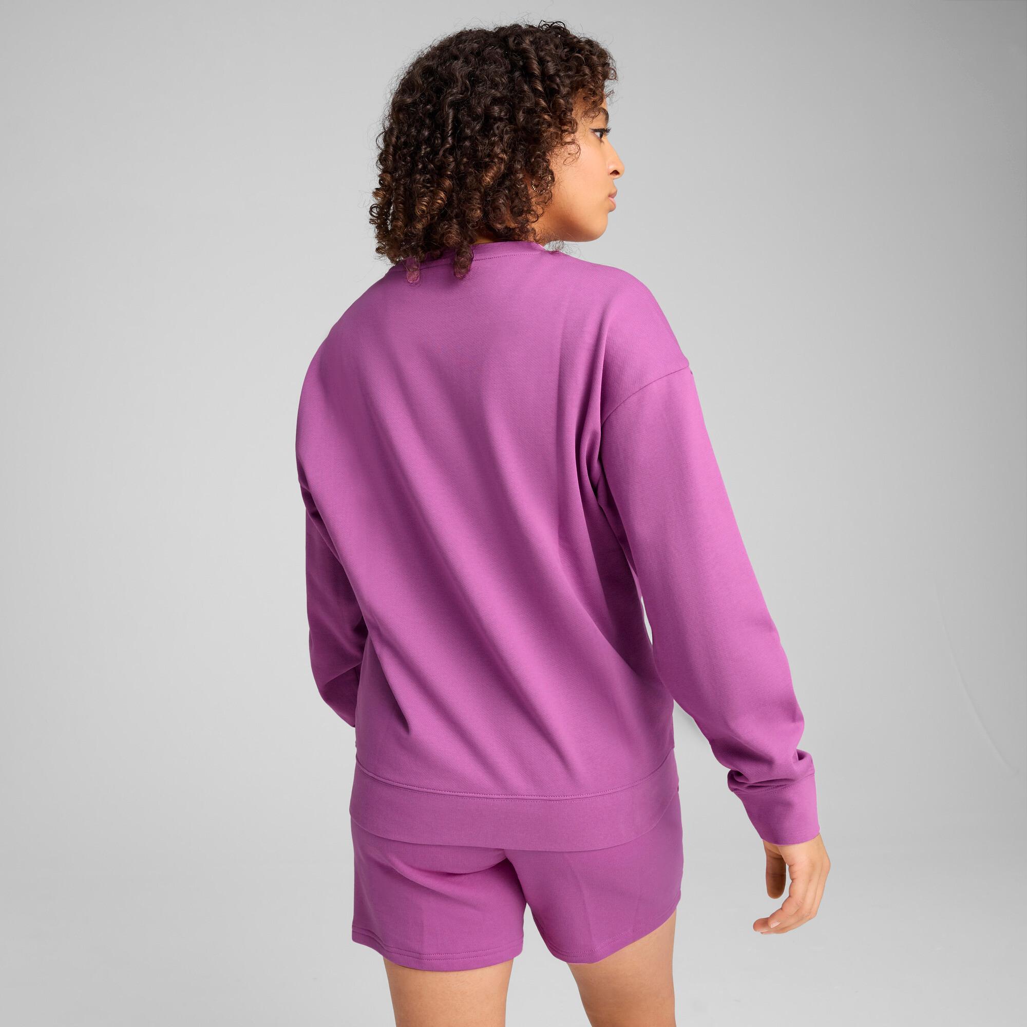 PUMA Essentials Elevated Women's Comfort Crew Sweatshirt Product Image