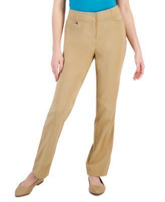Jm Collection Womens Slim-Leg Curvy-Fit Pants, Regular & Short Lengths, Created for Macys Product Image