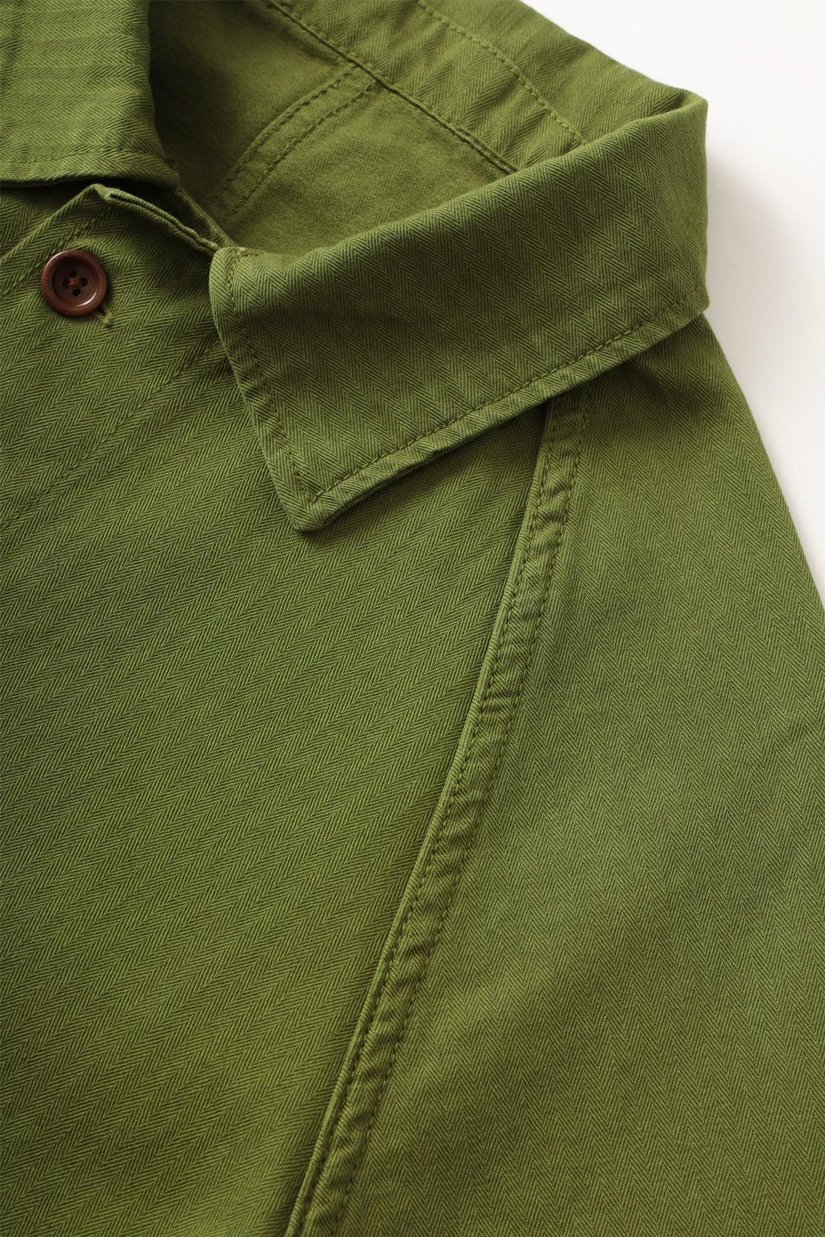 Service Works - Herringbone Front Of House Jacket - Pesto Product Image