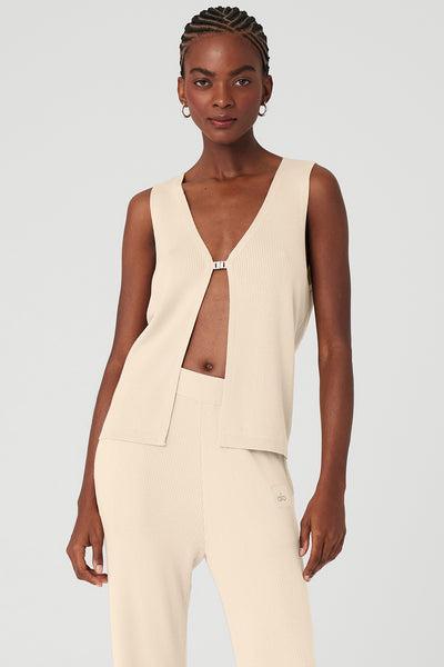 Knit Salana Tank - Macadamia Product Image