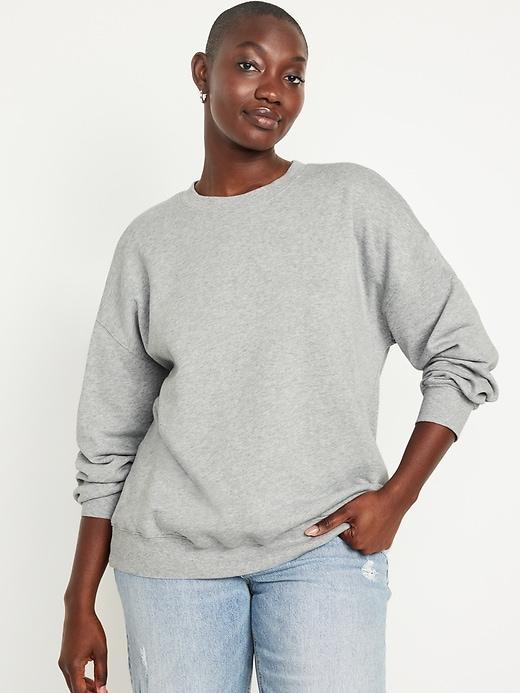 SoComfy Oversized Tunic Sweatshirt Product Image