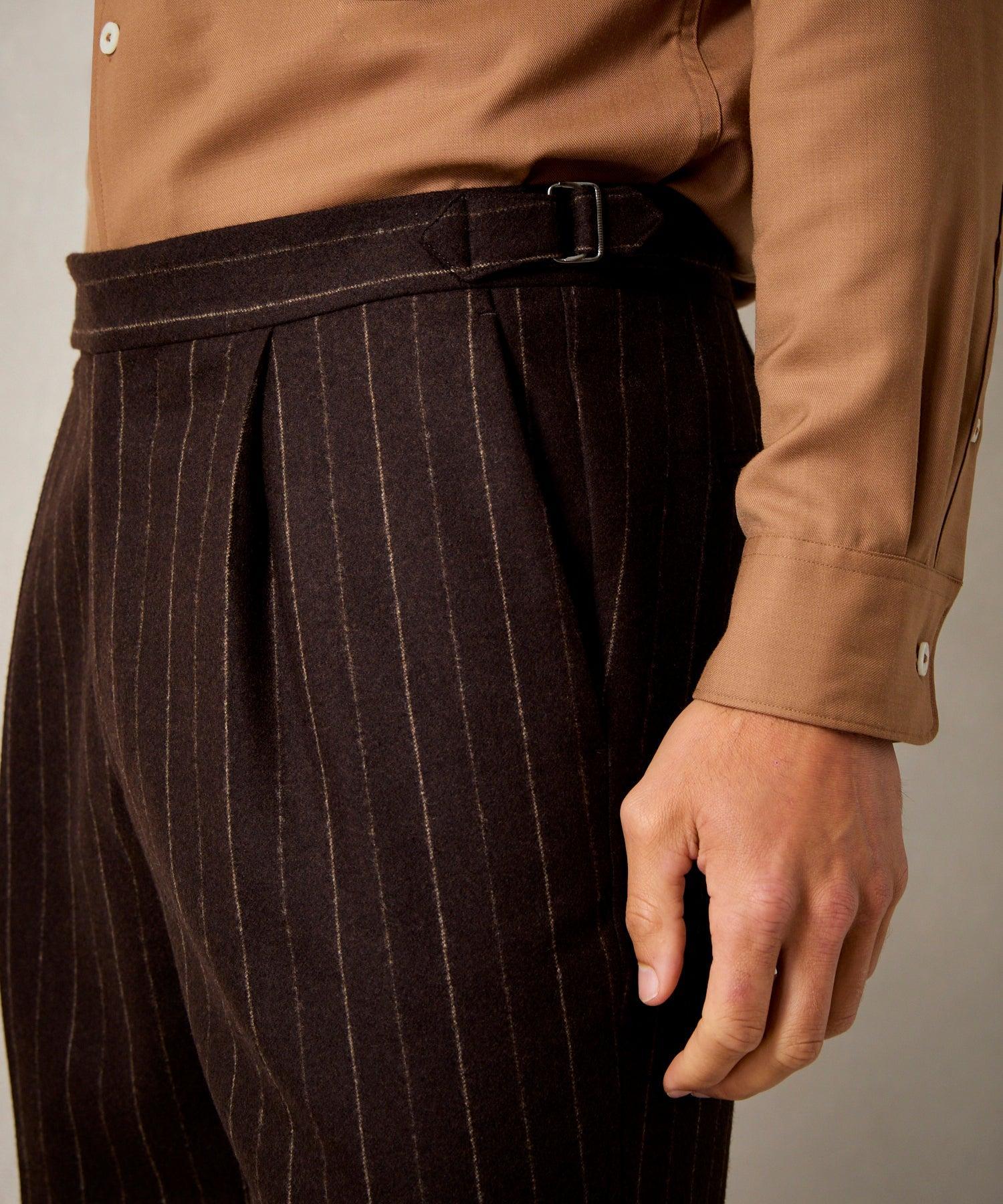 Italian Flannel Side Tab Trouser Product Image
