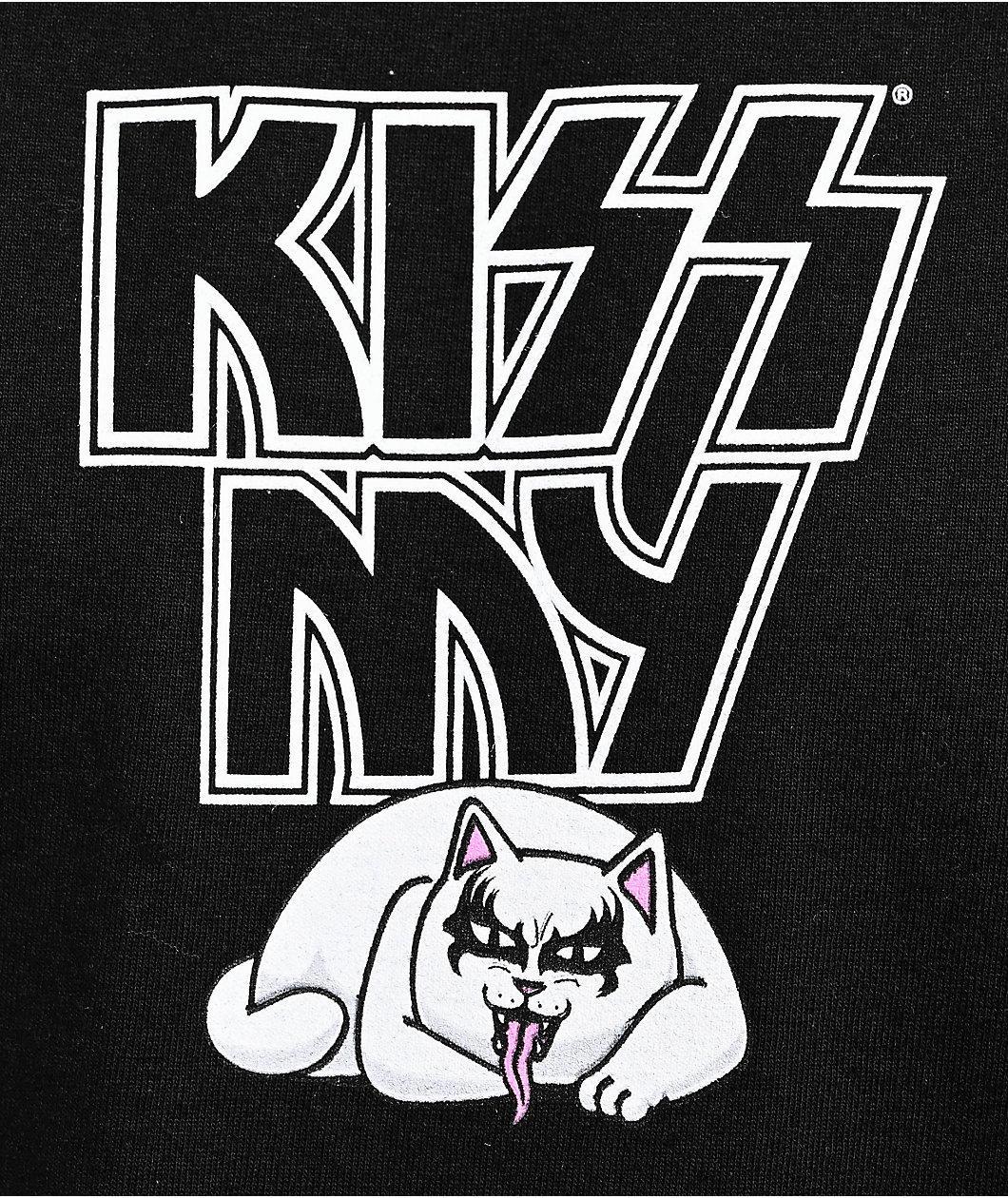 RIPNDIP x KISS My Demon Black T-Shirt Product Image