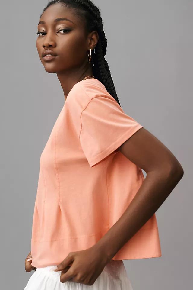 Pilcro Pleated Swing Tee Product Image