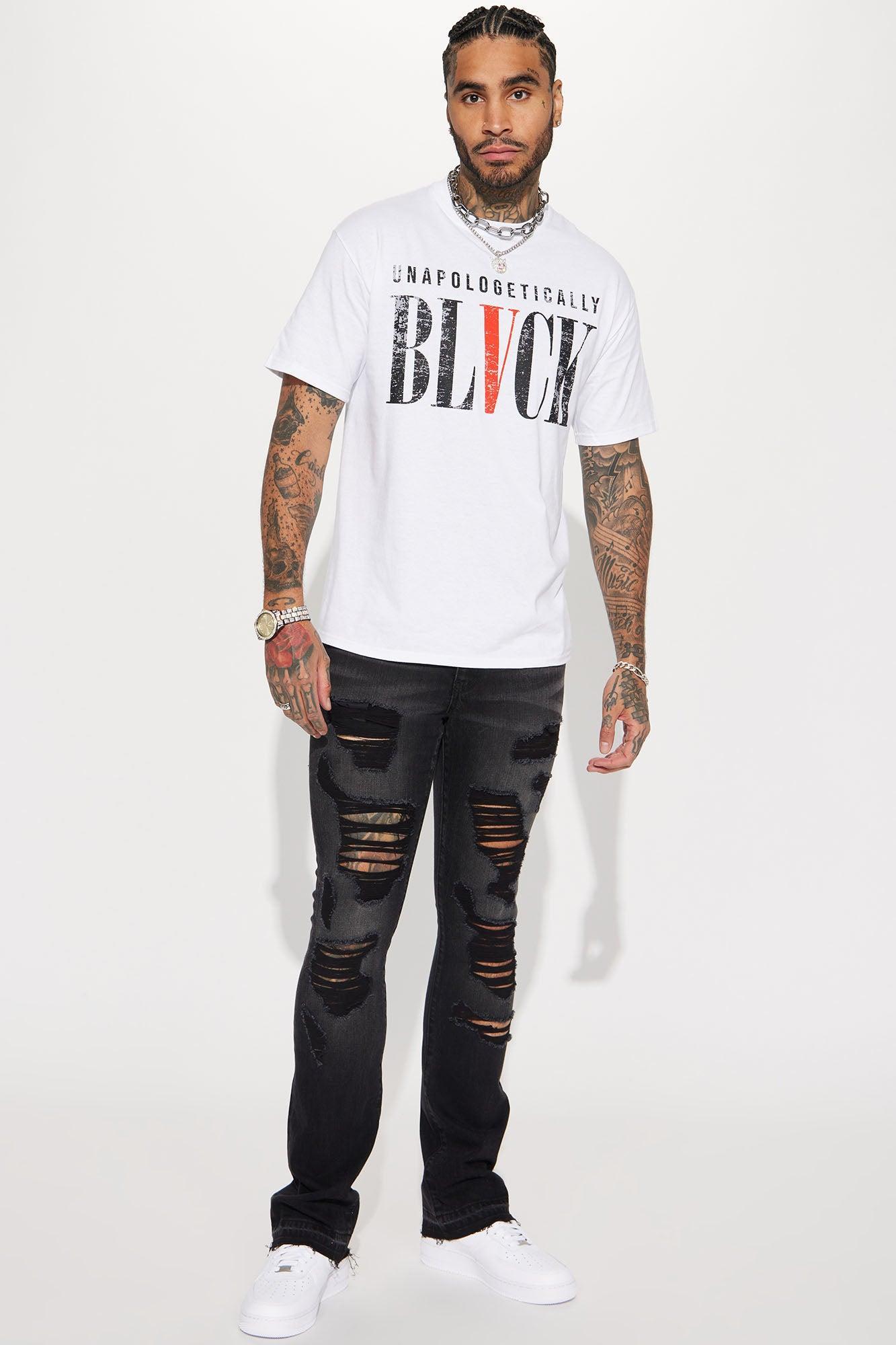 Unapologetic Short Sleeve Tee - White Product Image