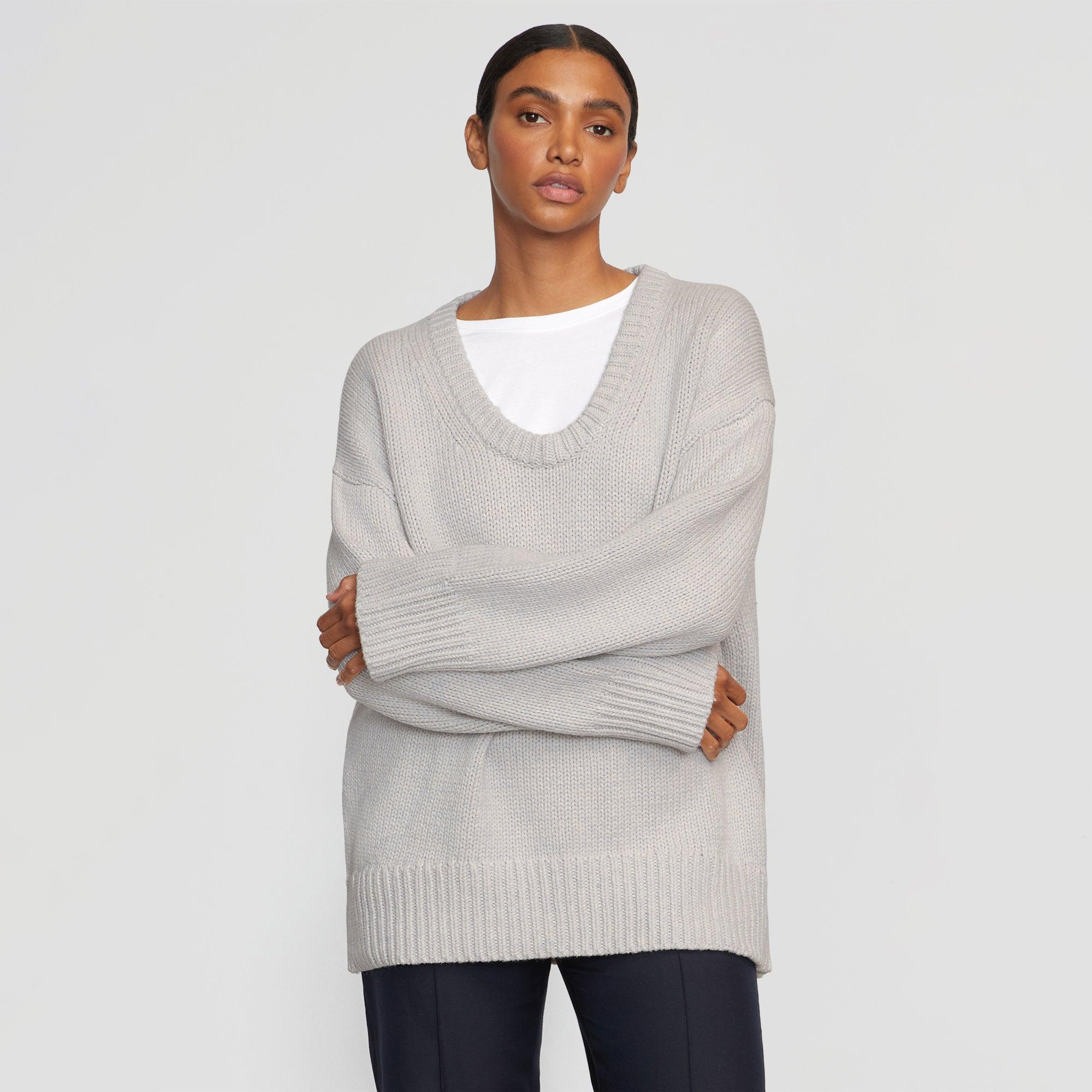 Archie Deep U-Neck Sweater Product Image