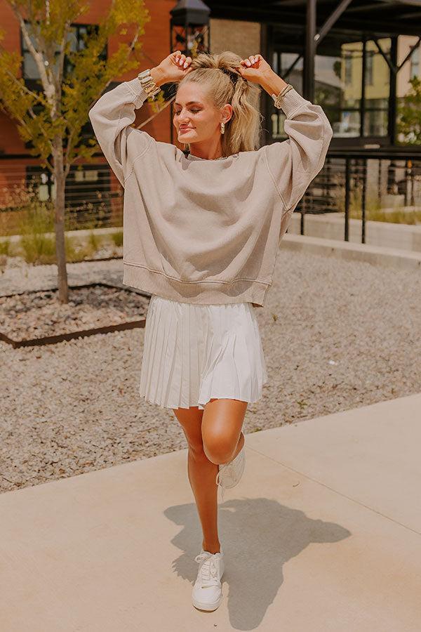 Subtle Charm Vintage Wash Sweatshirt Product Image