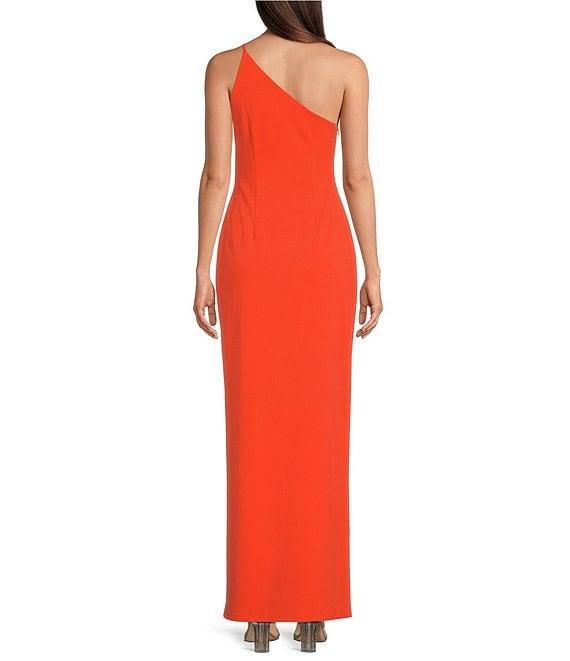 Belle by Badgley Mischka Winnie One Shoulder Dress Product Image
